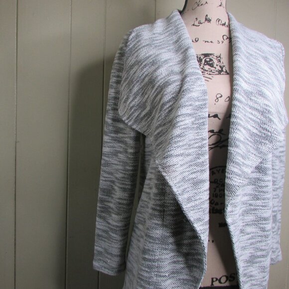 Vero Moda Open Front Cardigan Sweater XS White Black - Picture 6 of 14